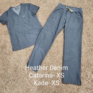Heather Denim Figs